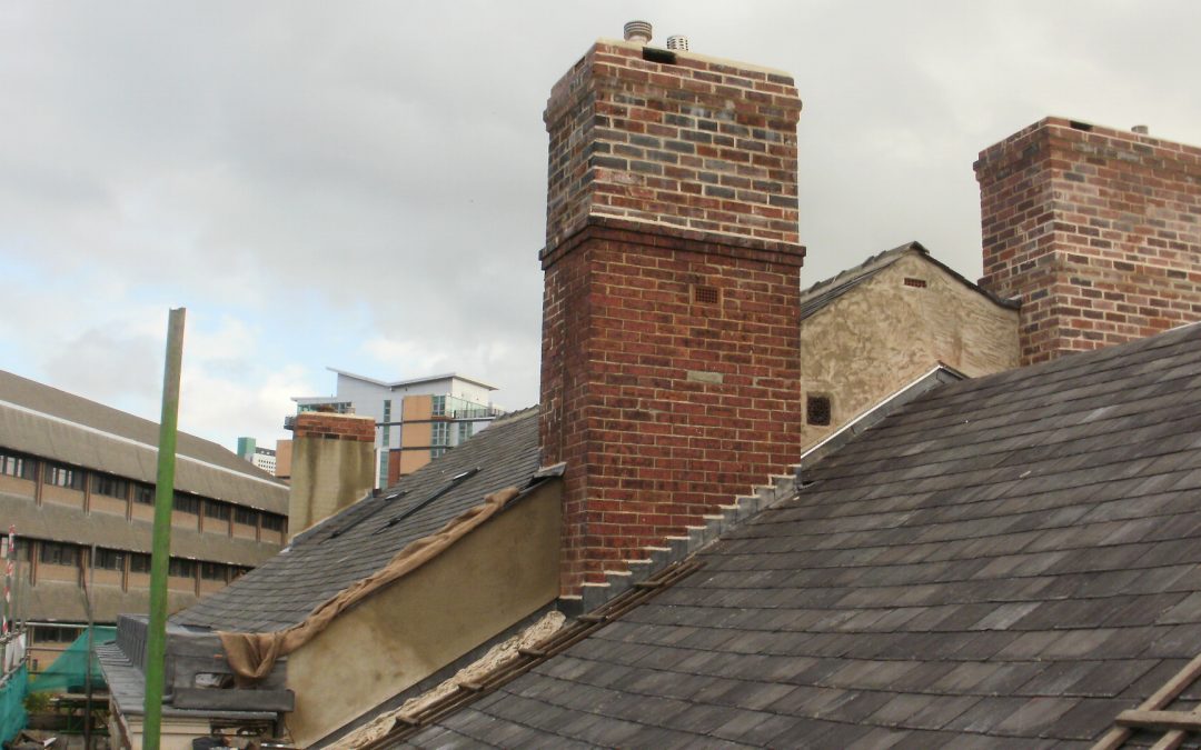 Lime mortar work