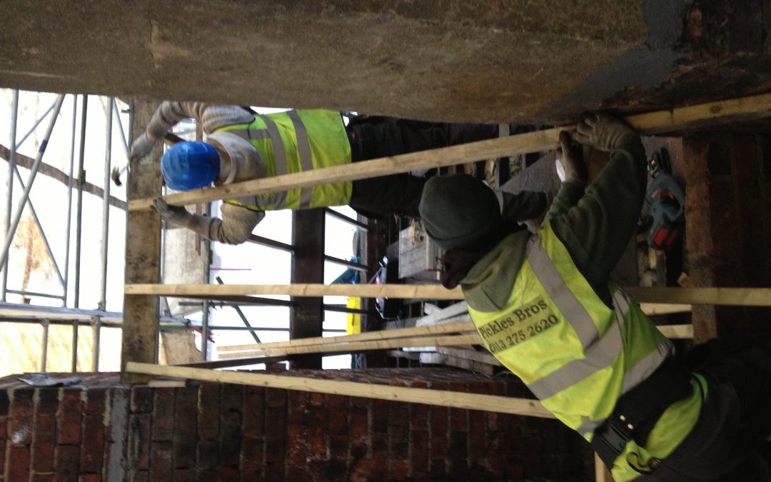 Replacing purlins/joinery work