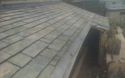 Yorkshire Stone Slate Roof