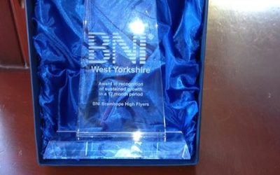 BNI High Flyers Award