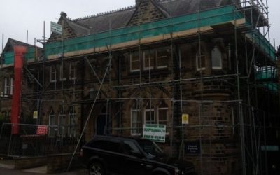 Victorian Church Roof in Ilkley