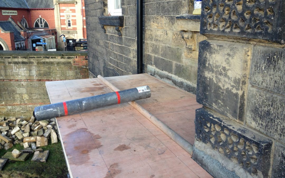 Preparation for new Victorian Porch Roof