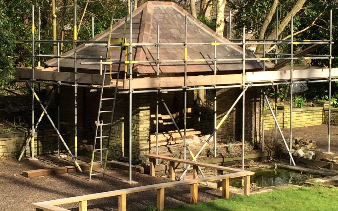 Garden Outbuilding Roof in Huddersfield