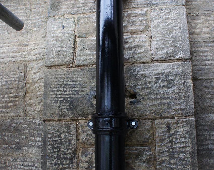 Cast Iron Fallpipe to Church