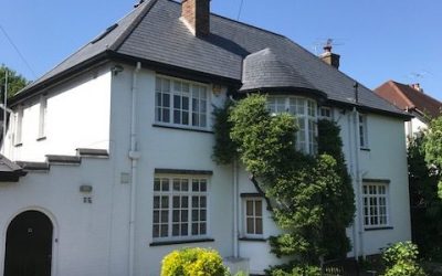 Completion of slate roof in Leeds 16