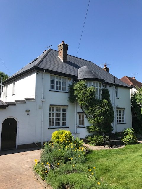 Completion of slate roof in Leeds 16