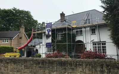 Nearing completion to works