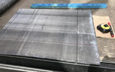 Preparation for New Lead Box Gutter