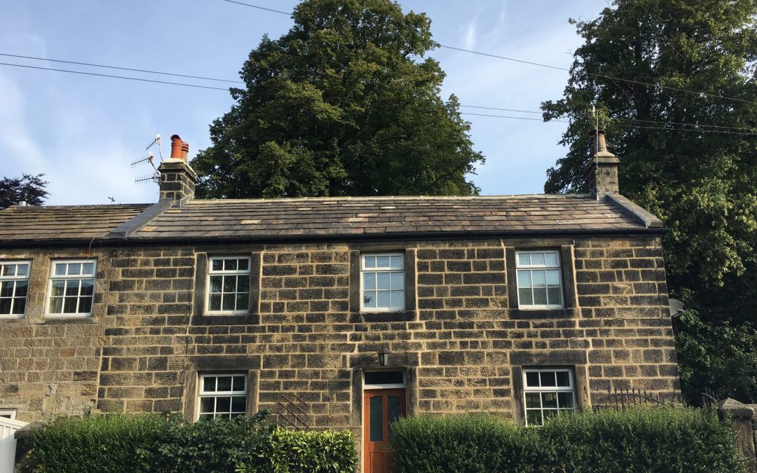 Re-roof in Stone slate
