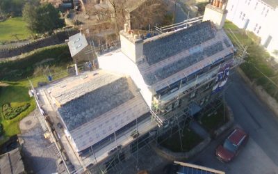 Giggleswick – Stripped, laths and insulation