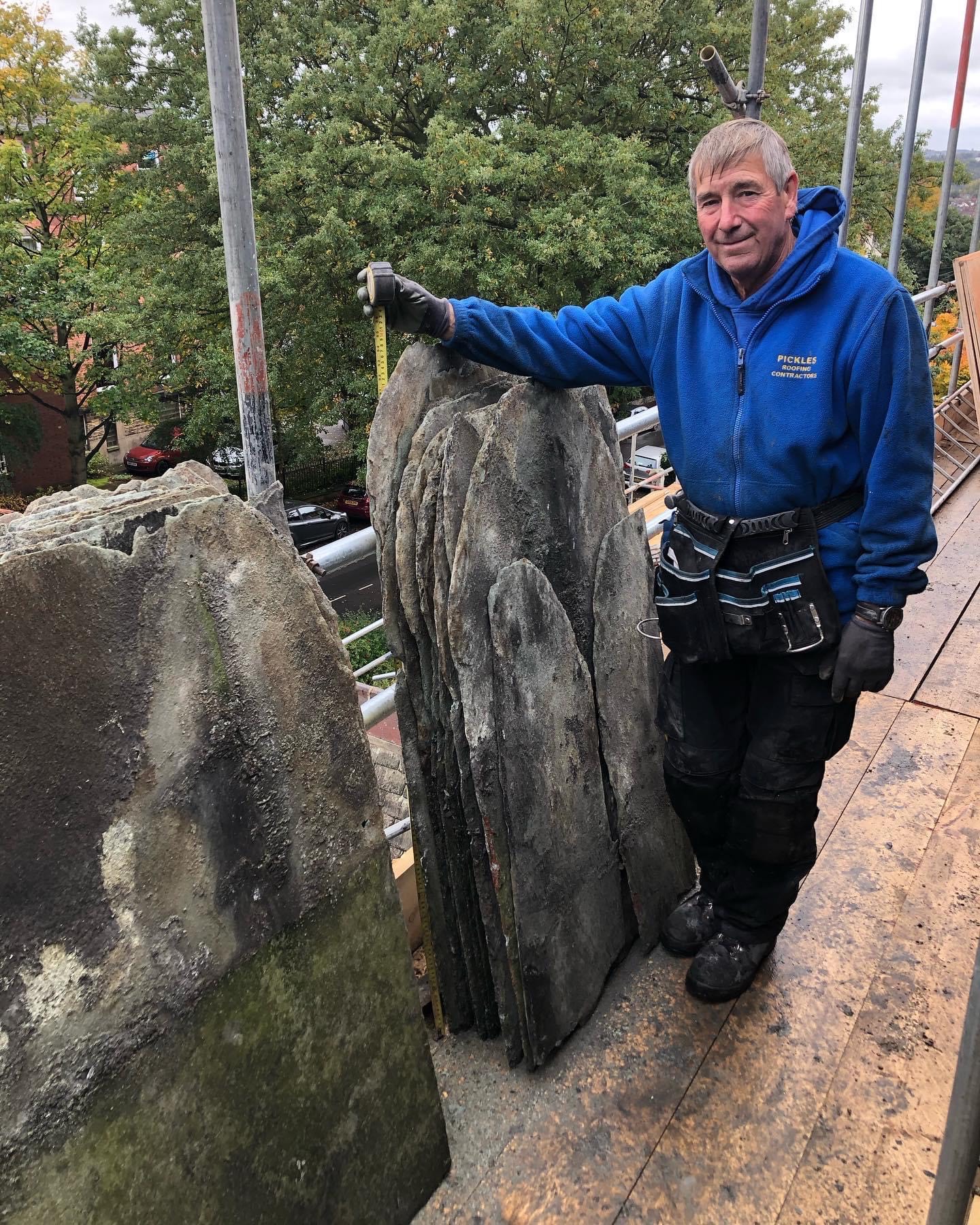 54 inch Green Westmorland Slates 1